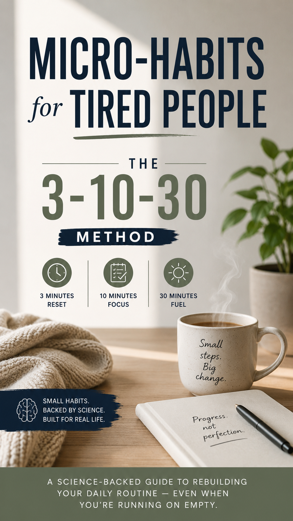 Micro-habits For Tired People